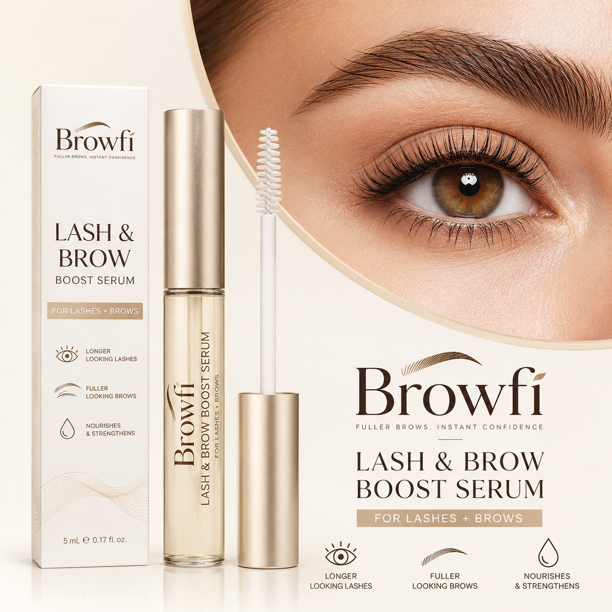 BROWFI™ Lash & Brow Boost Serum