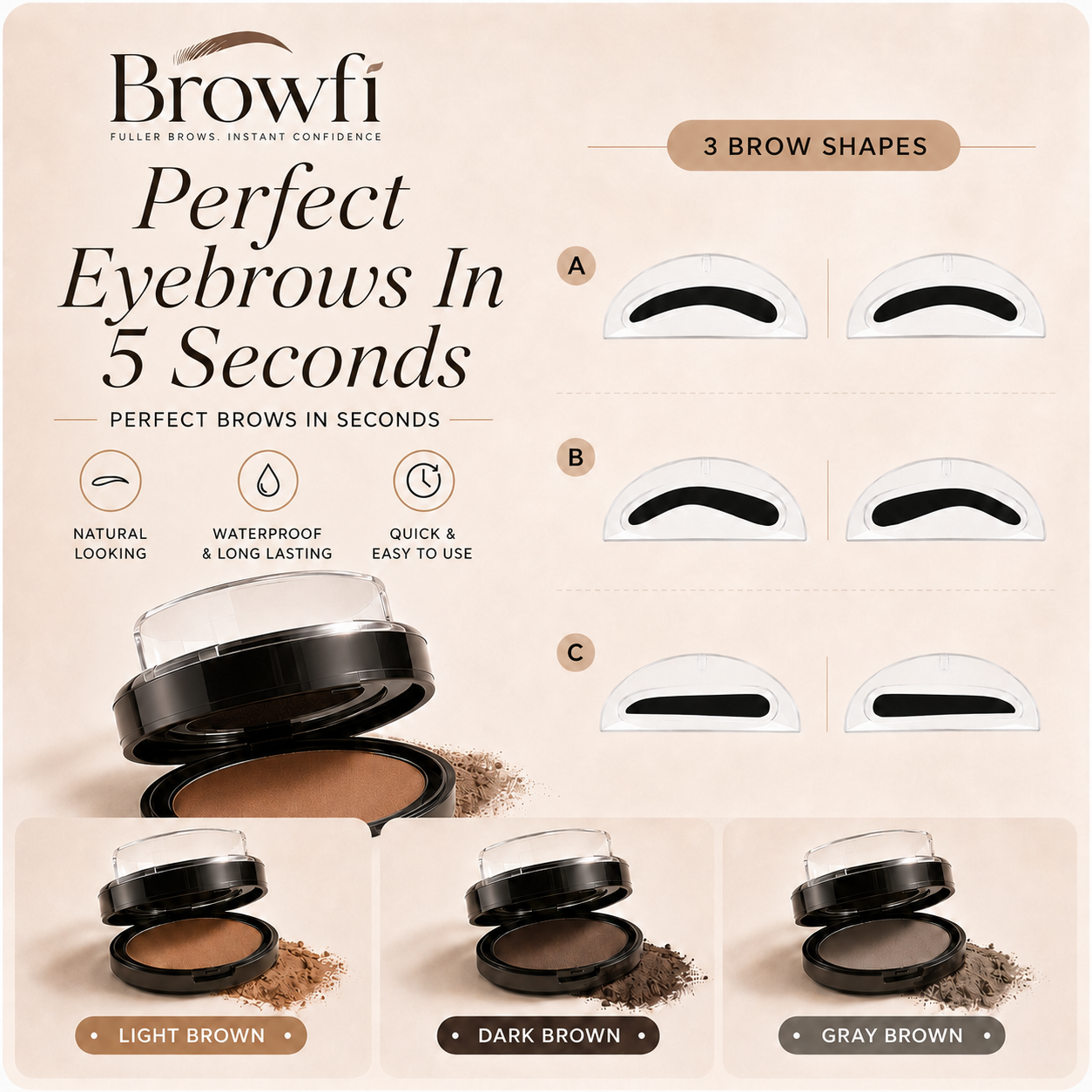 Browfi - Perfect Eyebrows in 5 seconds