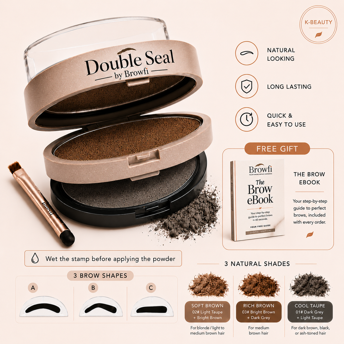 BROWFI™ - Perfect Eyebrows in 5 seconds
